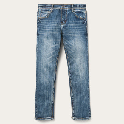 Ankle-Length Boyfriend Fit Jean | Stetson Blue