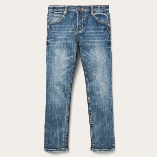 Ankle-Length Boyfriend Fit Jean | Stetson Blue