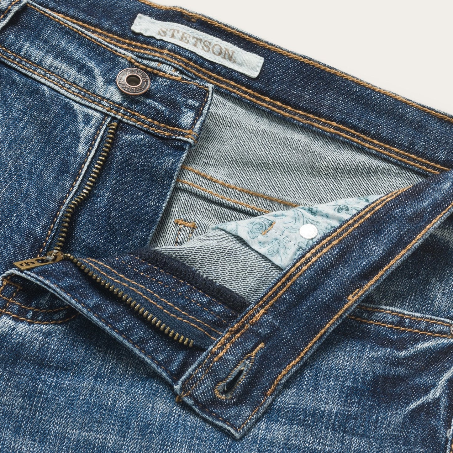 Ankle-Length Boyfriend Fit Jean | Stetson Blue