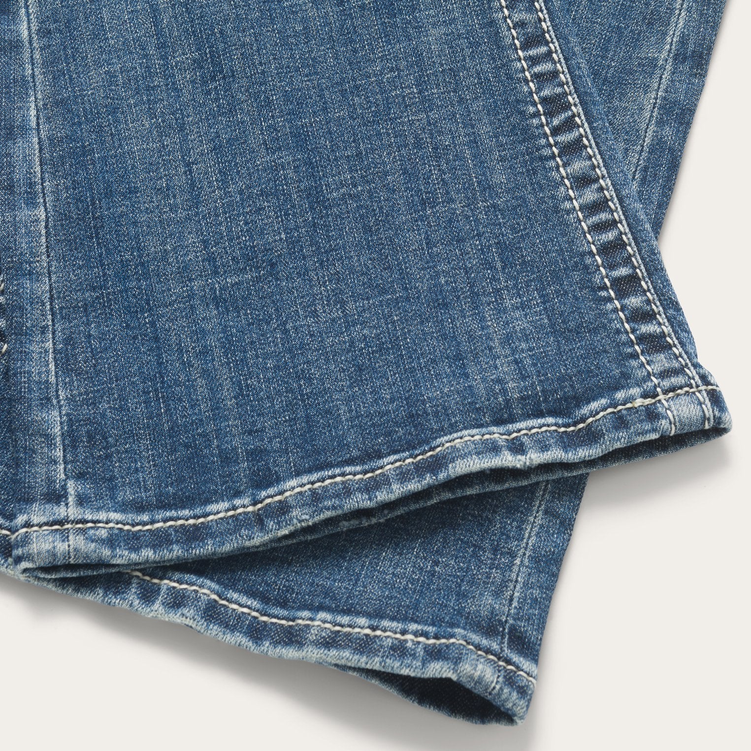 816 Fit Jeans With White "S" Back Pocket | Stetson Blue