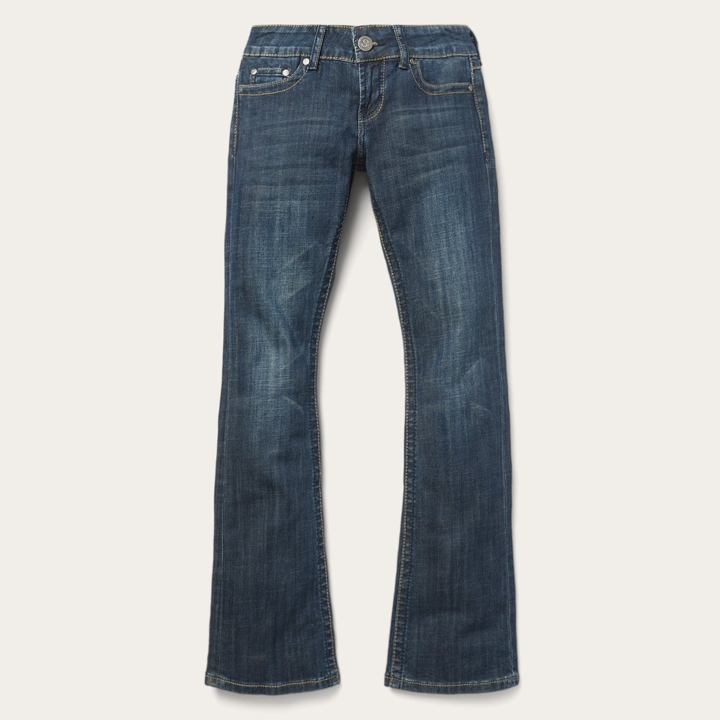 818 Bootcut Jean With "S" Back Pocket | Stetson Blue