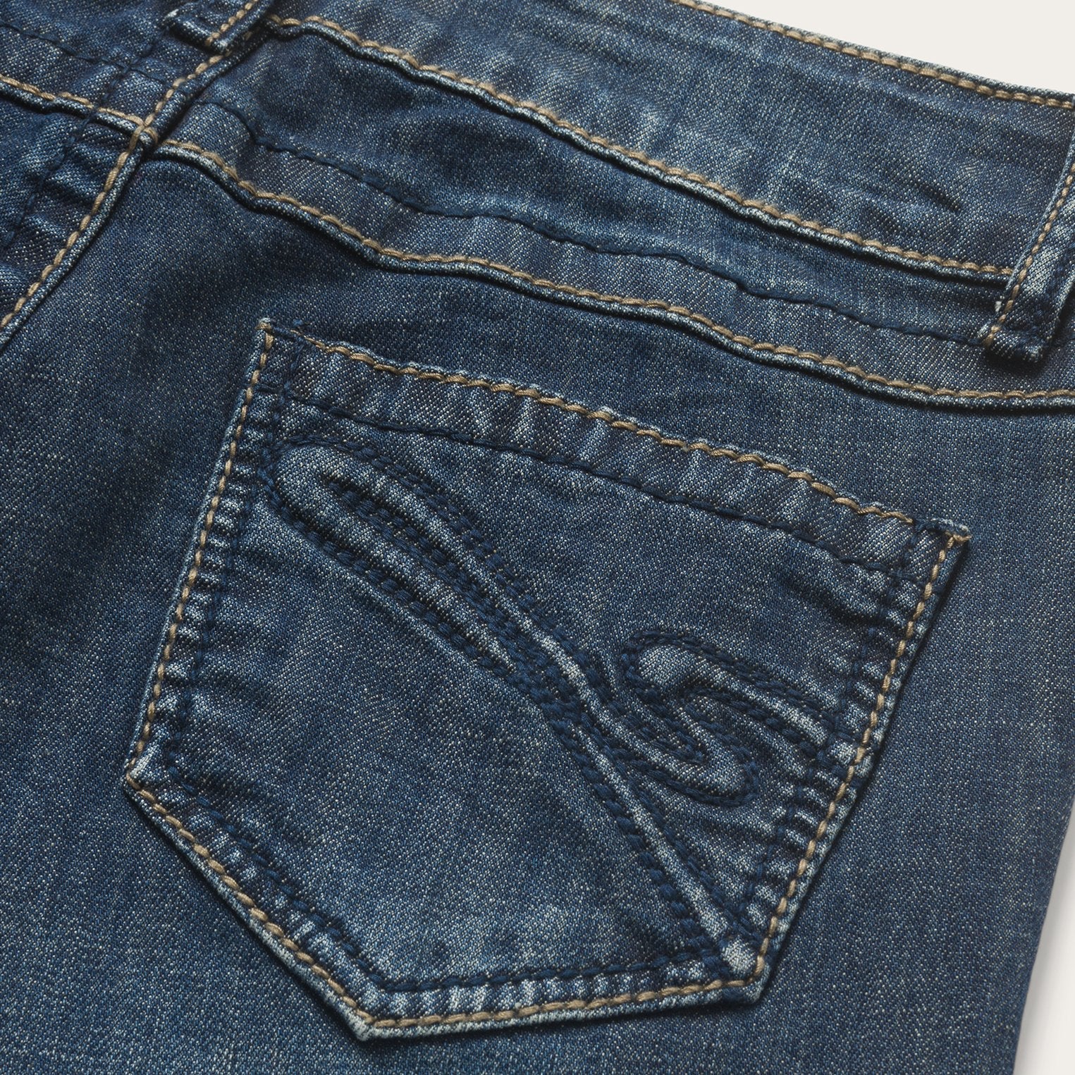 818 Bootcut Jean With "S" Back Pocket | Stetson Blue