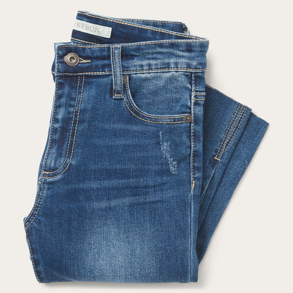 902 High Waist Slim Fit Jean | Stetson Blue