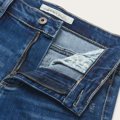 902 High Waist Slim Fit Jean | Stetson Blue