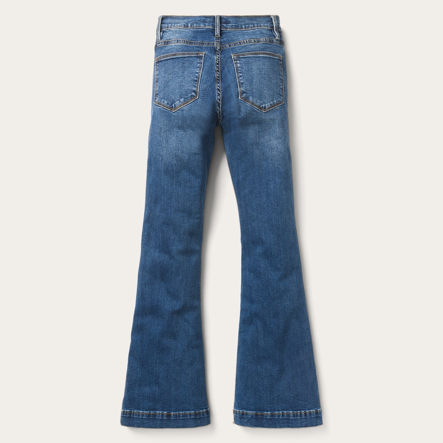 High Waist Flare Jean | Stetson Blue