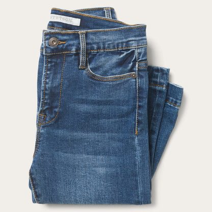 High Waist Flare Jean | Stetson Blue