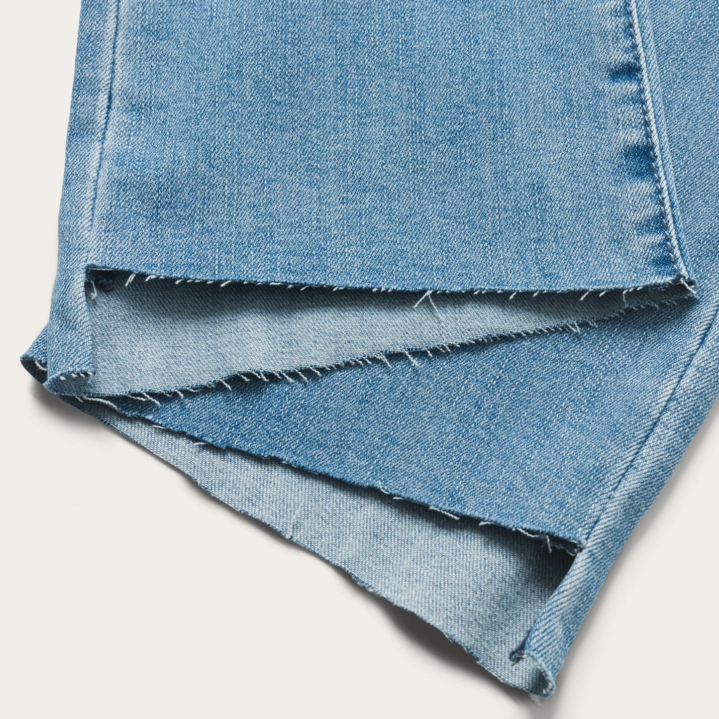 High Waist Flare Crop Jean | Stetson Blue