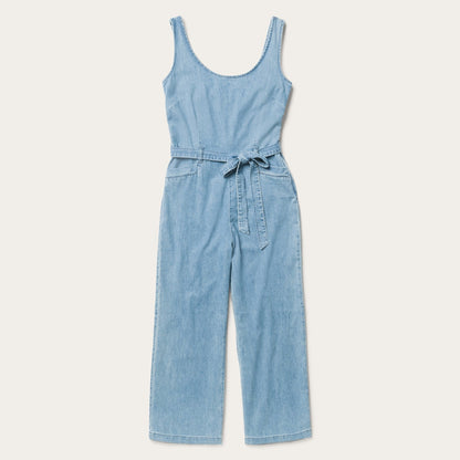 Lightweight Denim Jumper | Stetson Blue