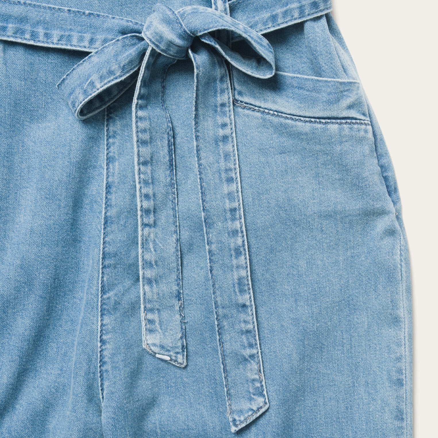 Lightweight Denim Jumper | Stetson Blue