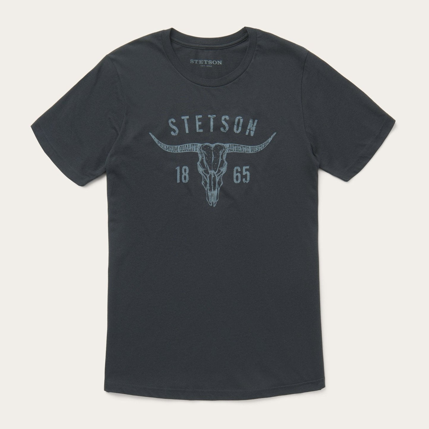 Longhorn Graphic Tee | Stetson Black