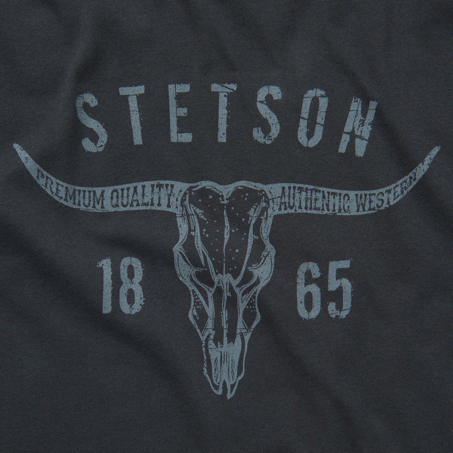 Longhorn Graphic Tee | Stetson Black