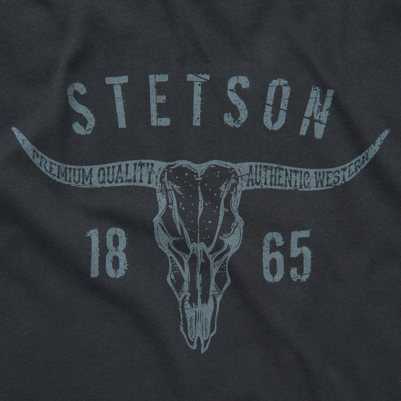 Longhorn Graphic Tee | Stetson Black