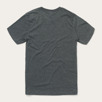 Longhorn Graphic Tee | Stetson Grey