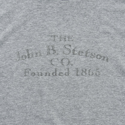 John B. Stetson Co Graphic Tee | Stetson Grey