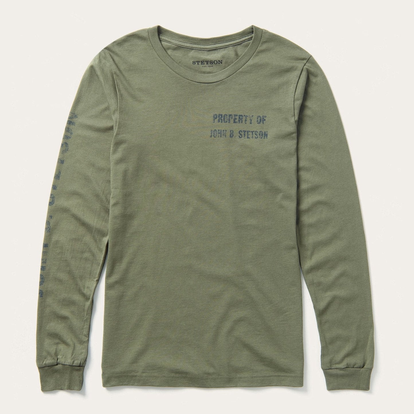 Property Of John B Stetson Tee | Stetson Green