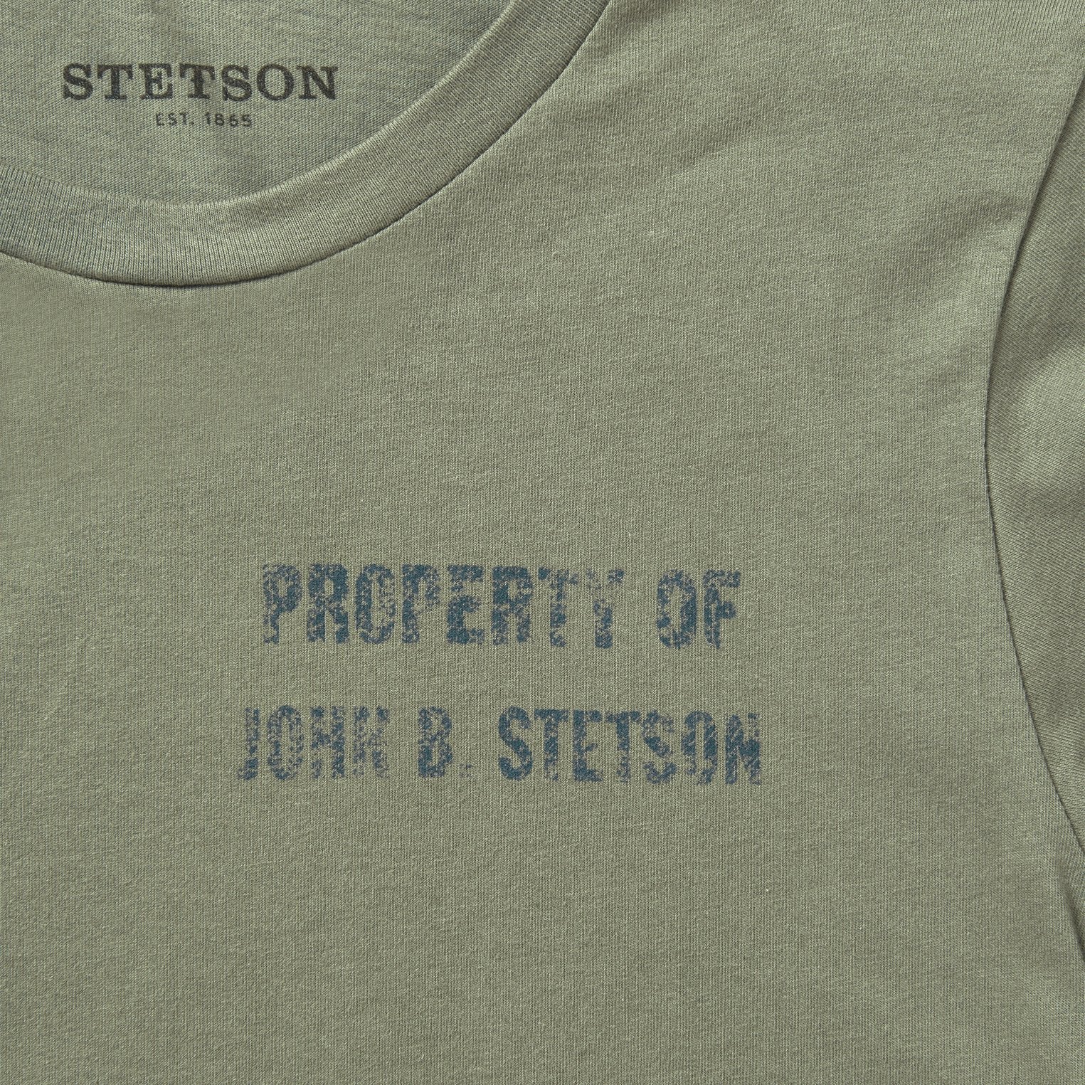Property Of John B Stetson Tee | Stetson Green