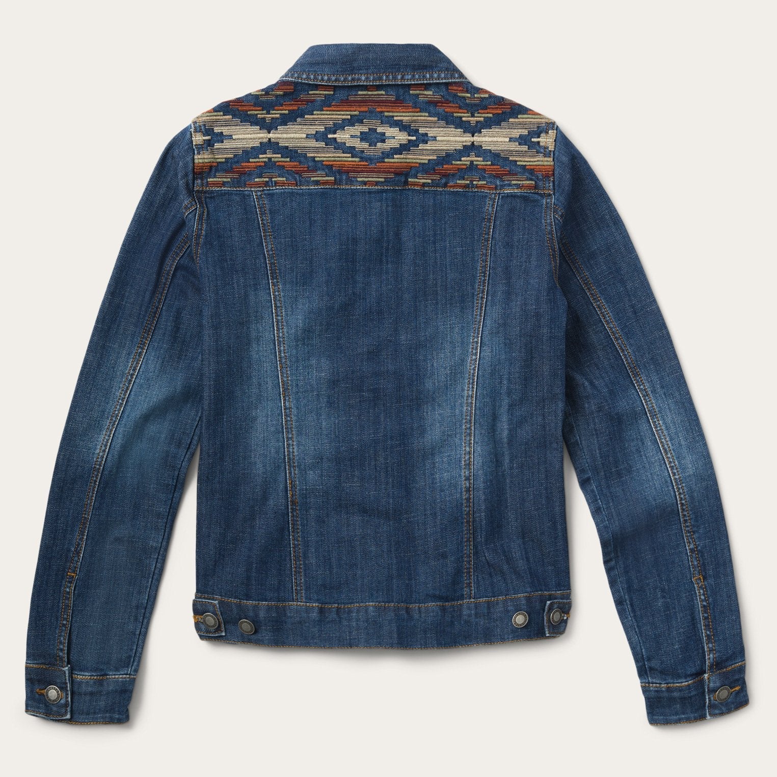 Western Denim Jacket | Stetson Blue