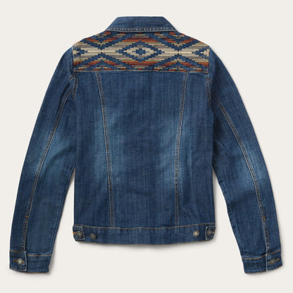 Western Denim Jacket | Stetson Blue