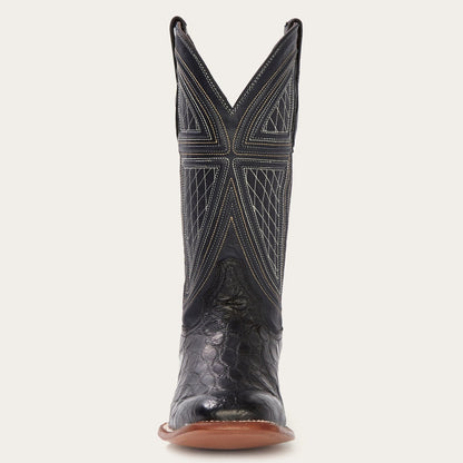 Black Falls Alligator Cowboy Boot | Stetson Black