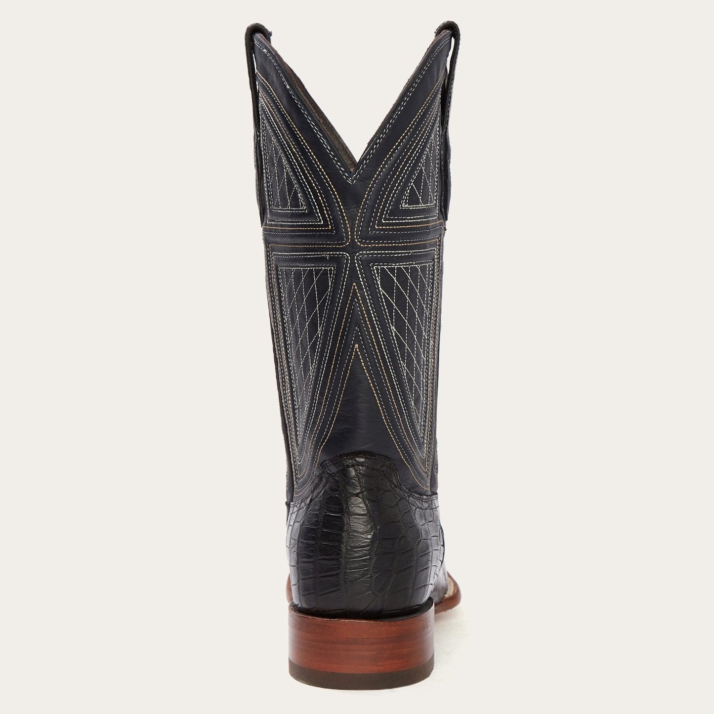 Black Falls Alligator Cowboy Boot | Stetson Black
