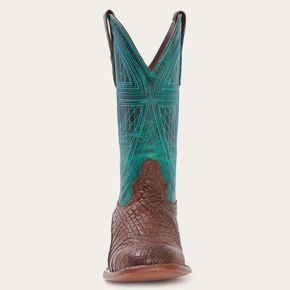 Big Horn Tobacco Alligator Cowboy Boot | Stetson Brown