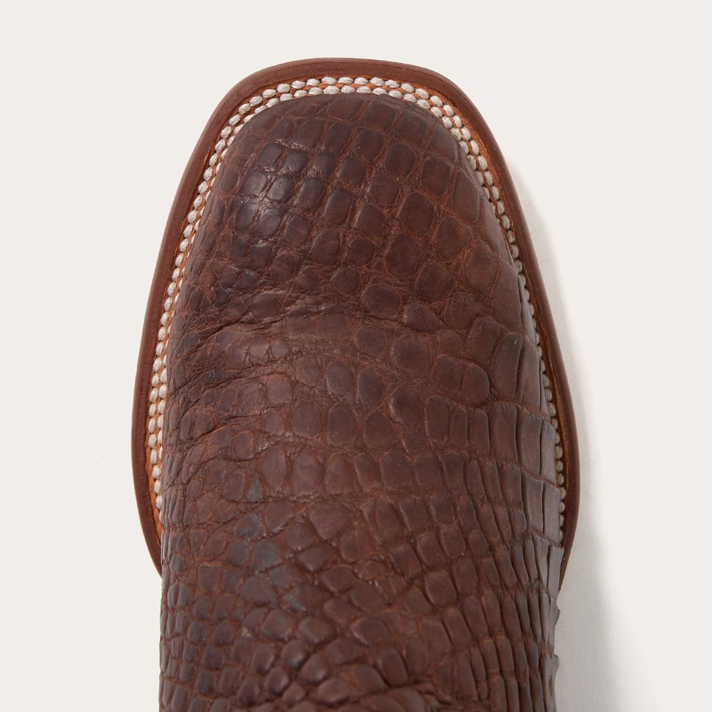 Big Horn Tobacco Alligator Cowboy Boot | Stetson Brown