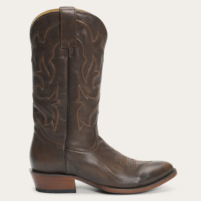 Carlisle Western Boots | Stetson Distressed Brown
