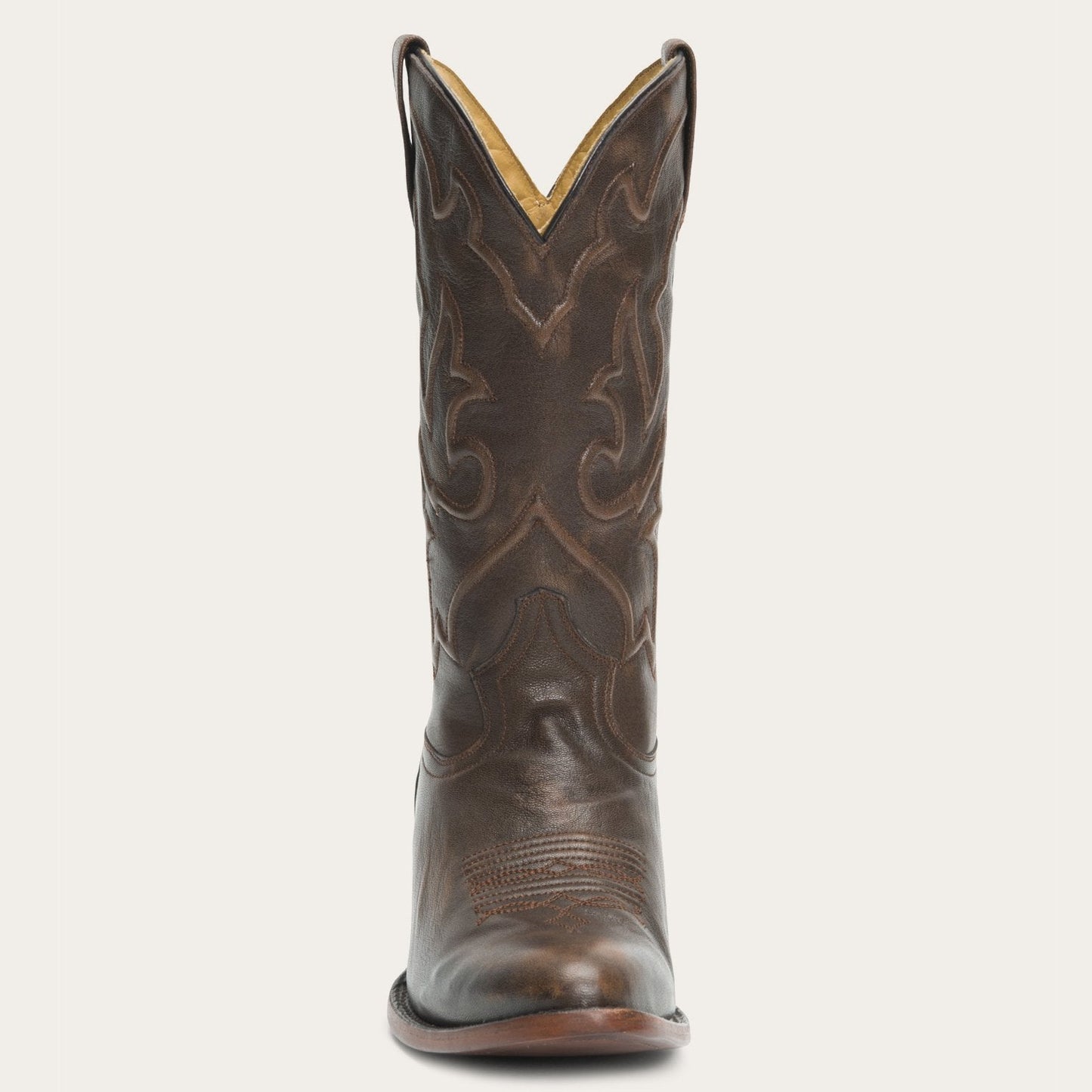 Carlisle Western Boots | Stetson Distressed Brown