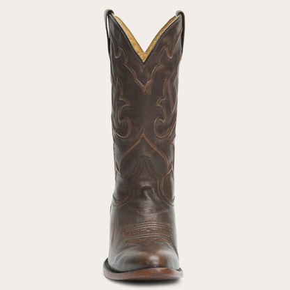 Carlisle Western Boots | Stetson Distressed Brown