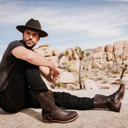 Puncher Harness Boot | Stetson Brown