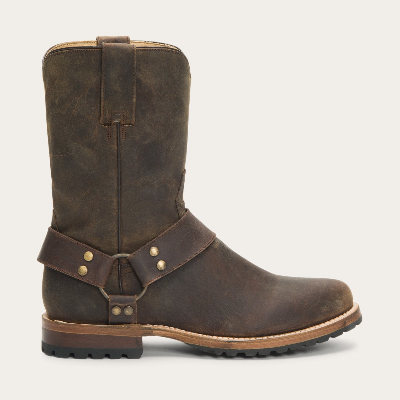 Puncher Harness Boot | Stetson Brown