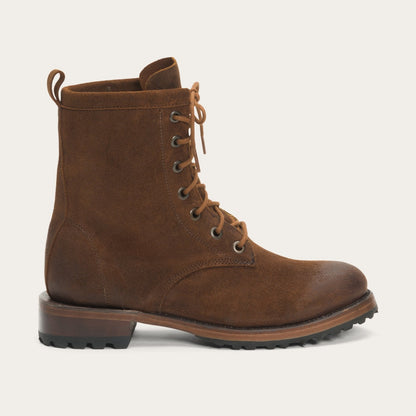 Sam Lace Up | Stetson Brown Suede