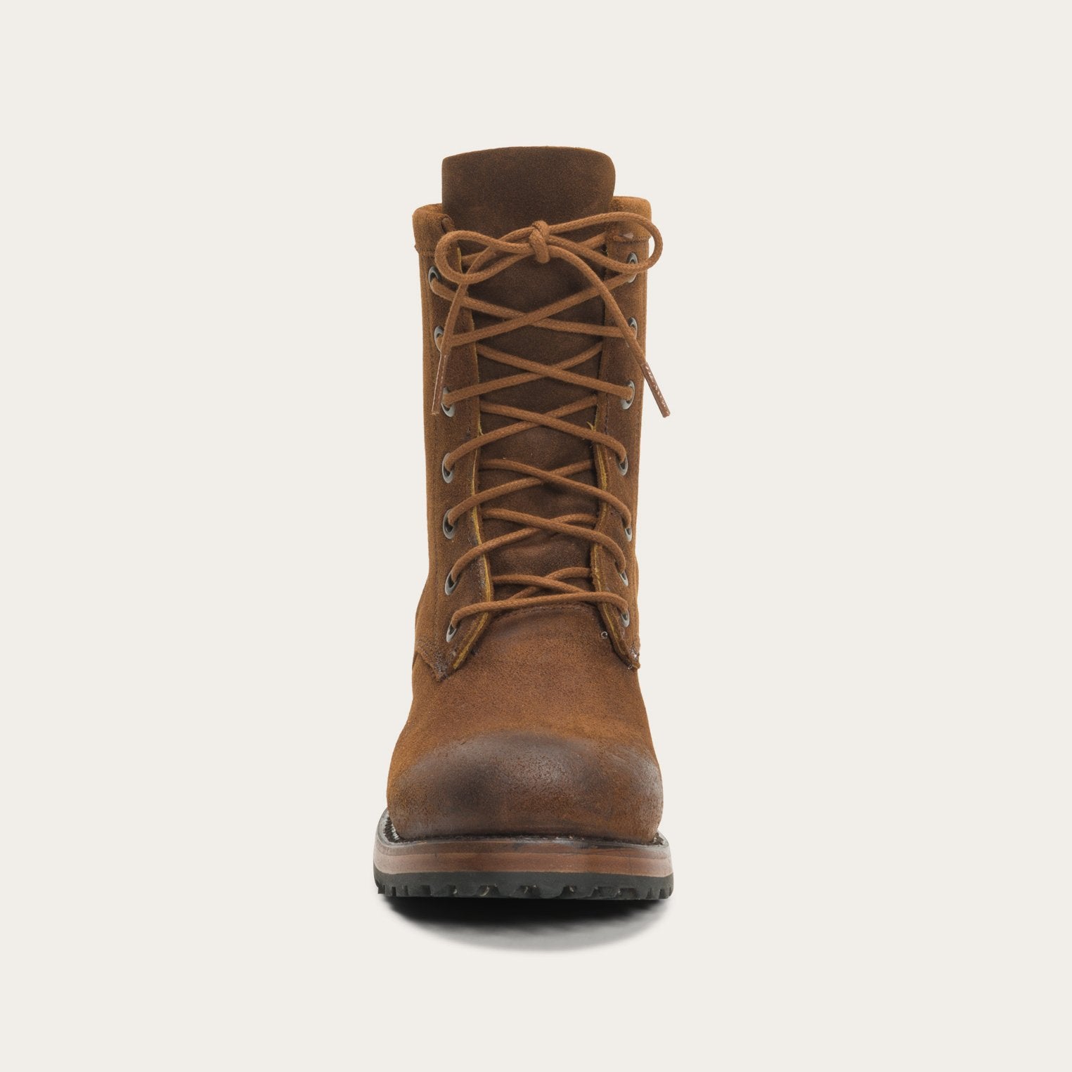 Sam Lace Up | Stetson Brown Suede