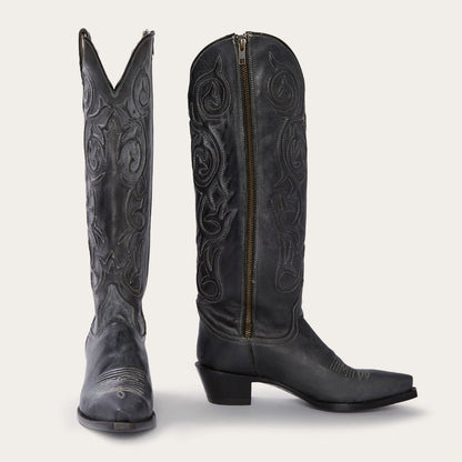 Blair Corded Side Zip Cowboy Boot | Stetson Black