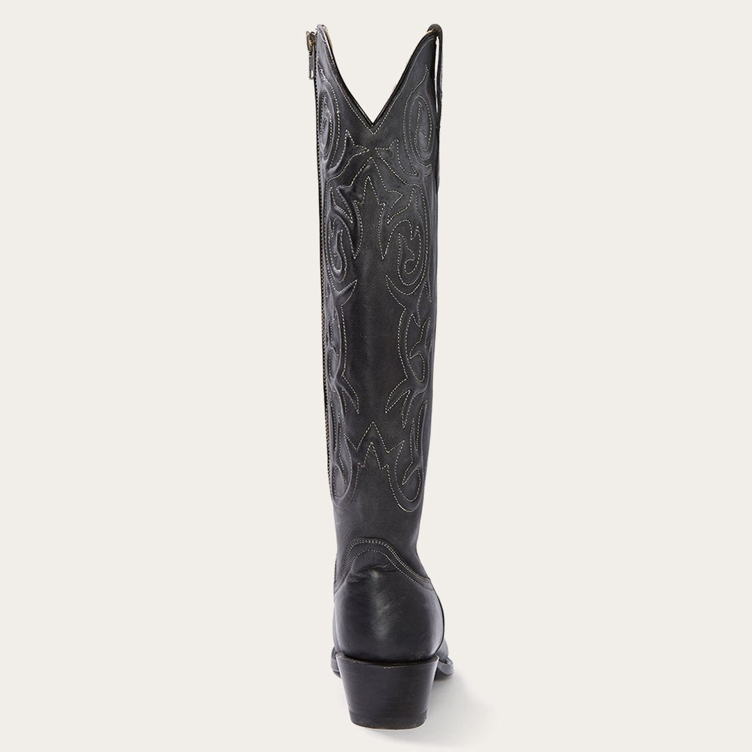 Blair Corded Side Zip Cowboy Boot | Stetson Black