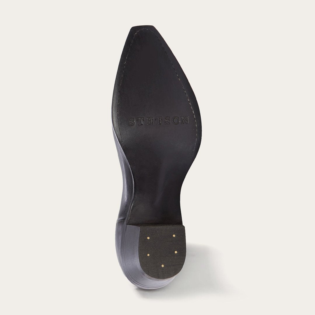 Blair Corded Side Zip Cowboy Boot | Stetson Black