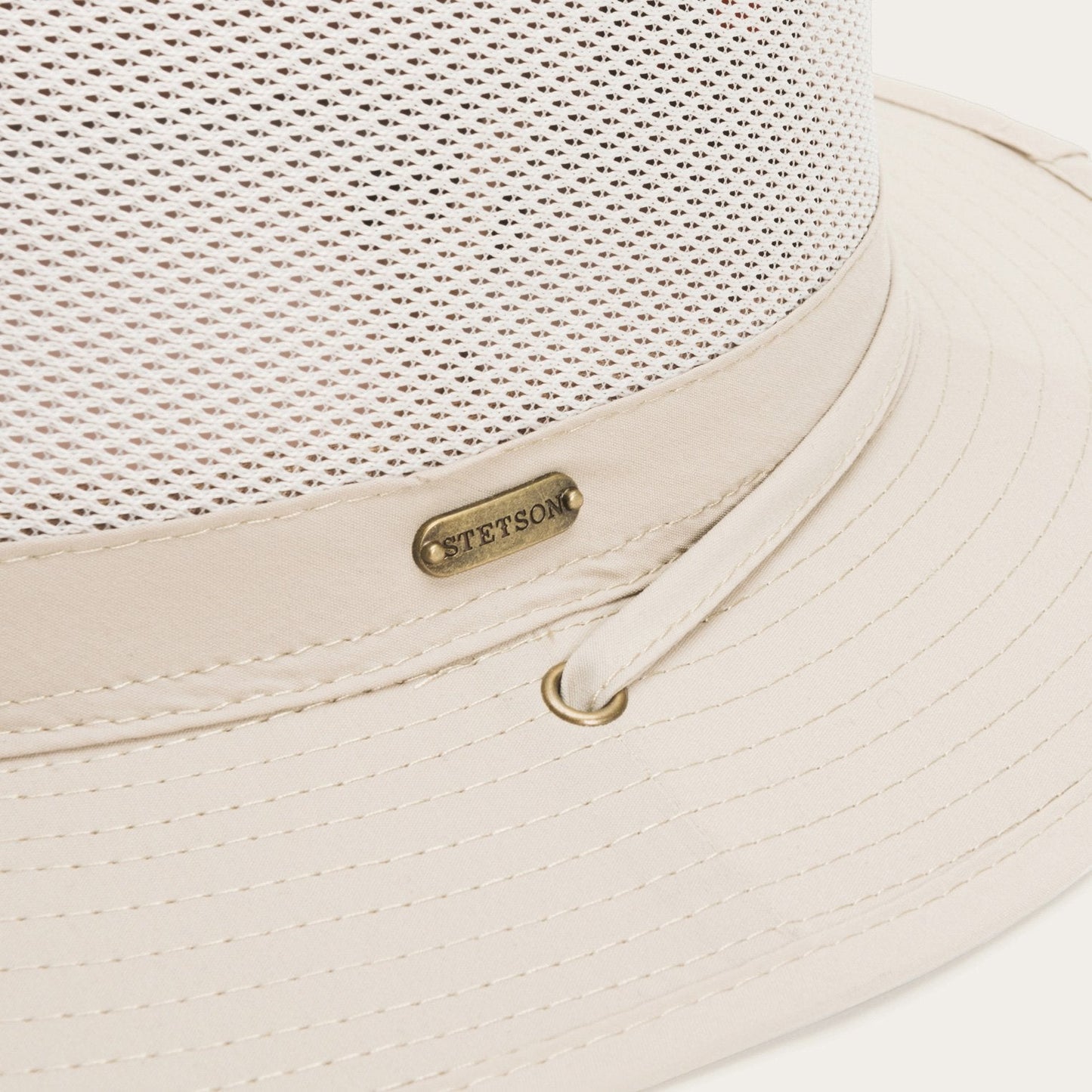 Berghund 'No Fly Zone' Mesh Hat | Stetson Khaki