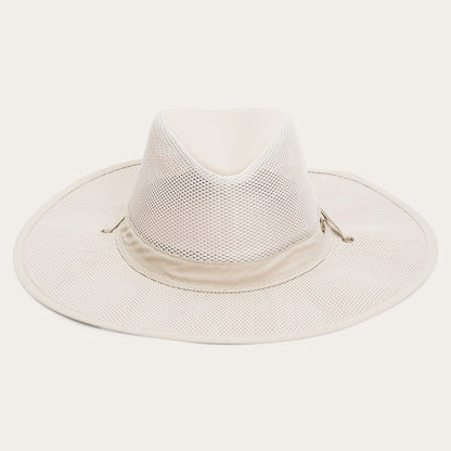 Montana 'No Fly Zone' Mesh Hat | Stetson Khaki