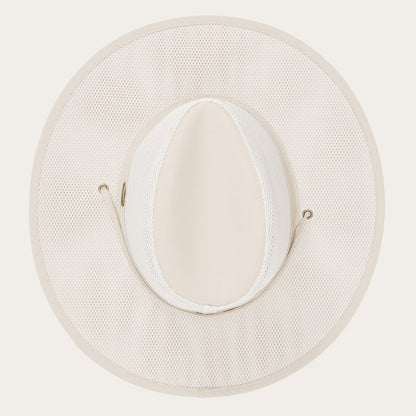 Montana 'No Fly Zone' Mesh Hat | Stetson Khaki