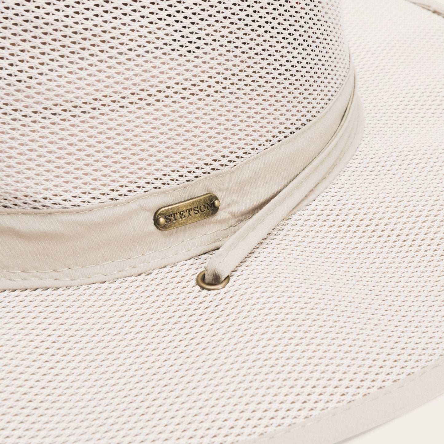 Montana 'No Fly Zone' Mesh Hat | Stetson Khaki