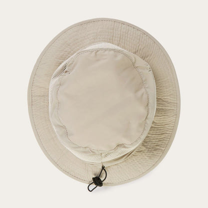 Switchback 'No Fly Zone' Mesh Bucket Hat | Stetson Khaki