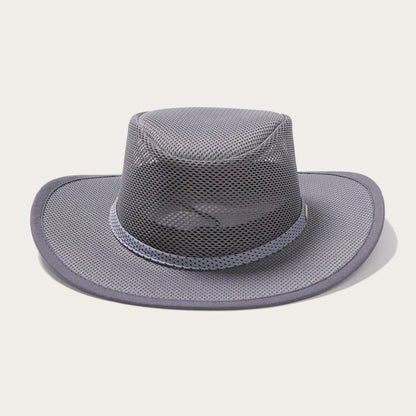 Grand Canyon Mesh Safari Hat | Stetson Charcoal