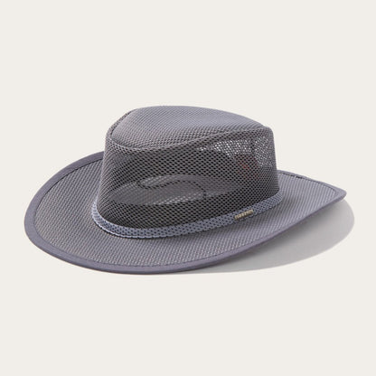 Grand Canyon Mesh Safari Hat | Stetson Charcoal