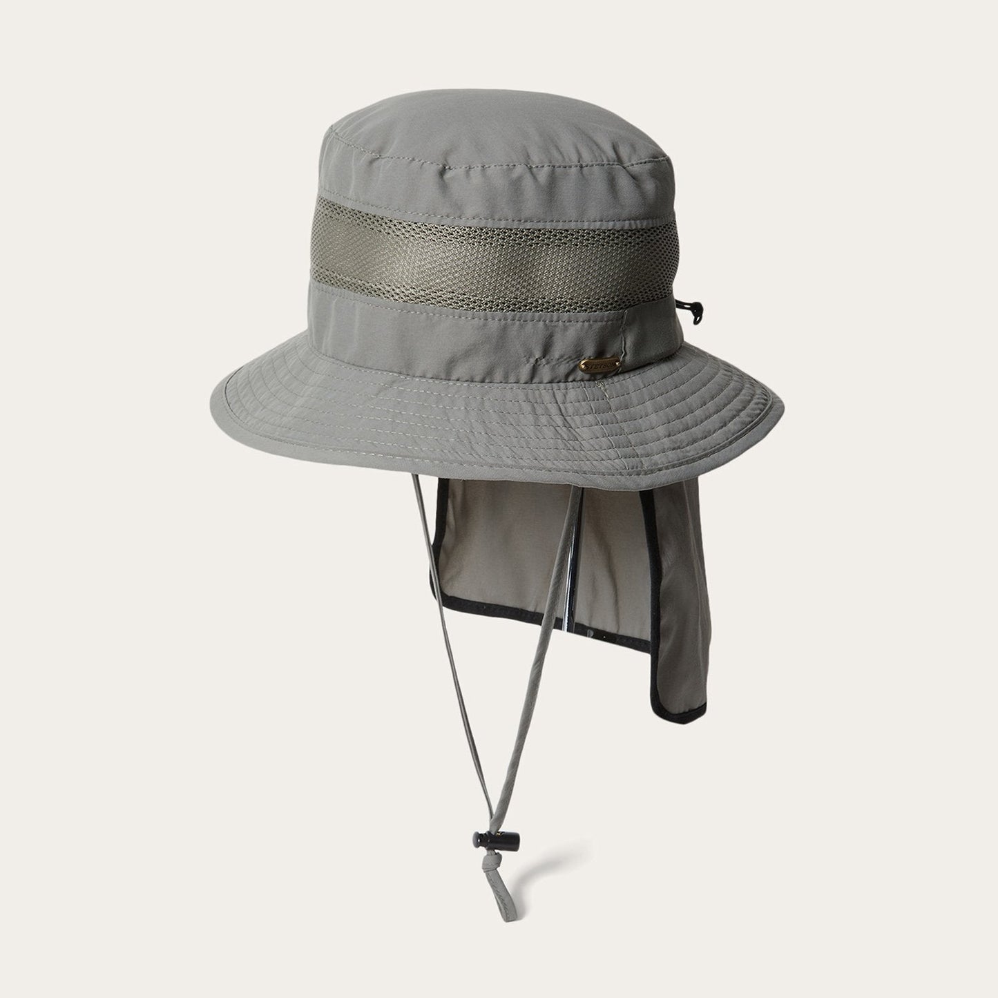 Switchback 'No Fly Zone' Mesh Bucket Hat | Stetson Willow