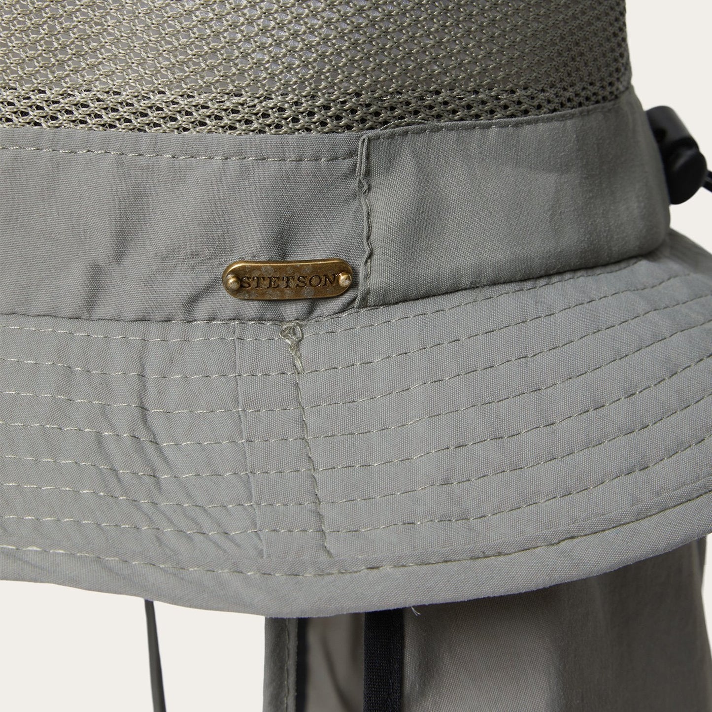Switchback 'No Fly Zone' Mesh Bucket Hat | Stetson Willow