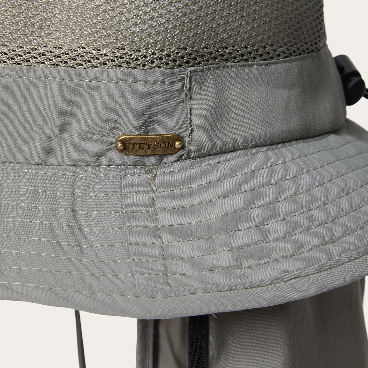 Switchback 'No Fly Zone' Mesh Bucket Hat | Stetson Willow