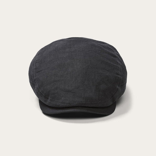 Premium Linen Driver Cap | Stetson Black