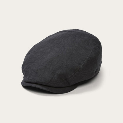 Premium Linen Driver Cap | Stetson Black