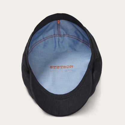 Premium Linen Driver Cap | Stetson Black