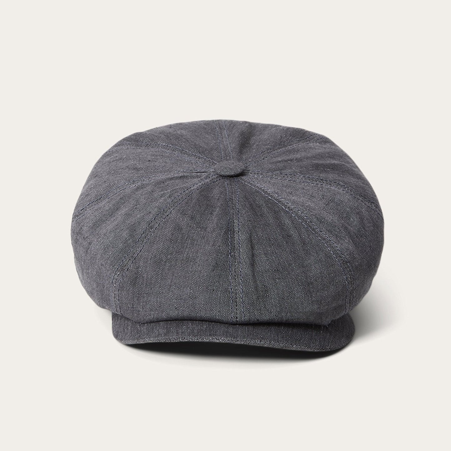 Linen Hatteras Newsboy | Stetson Grey